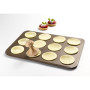 Poussoir à Mini tartelettes Hêtre, Gobel