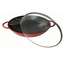 Wok en fonte 37cm, STAUB