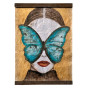 Panneau 90 x 120 cm Butterfly, Alfonz