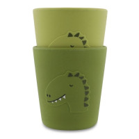 2 Gobelets en silicone Mr Dino, Trixie