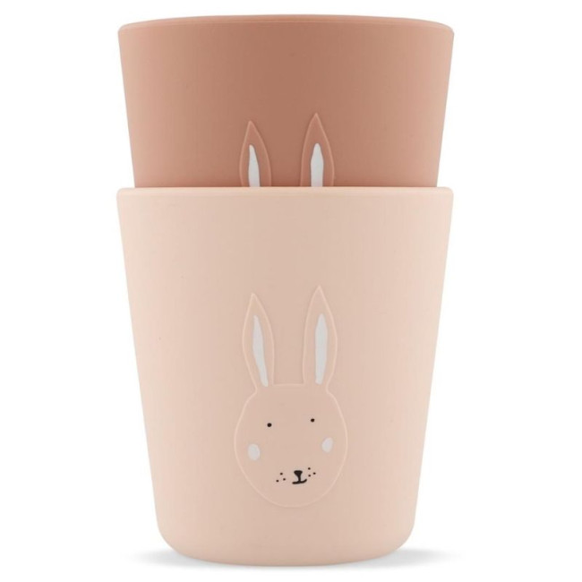 2 Gobelets en silicone Mrs Rabbit, Trixie