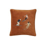 Coussin Polaire Après-Ski Caramel, Sylvie Thiriez