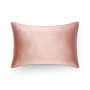 Taie d'Oreiller en Soie 51 x 76 cm Bois de Rose, Emily's Pillow
