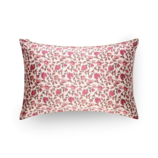 Taie d'Oreiller en Soie 51 x 76 cm Fleuri, Emily's Pillow