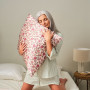 Taie d'Oreiller en Soie 65 x 65 cm Fleuri, Emily's Pillow