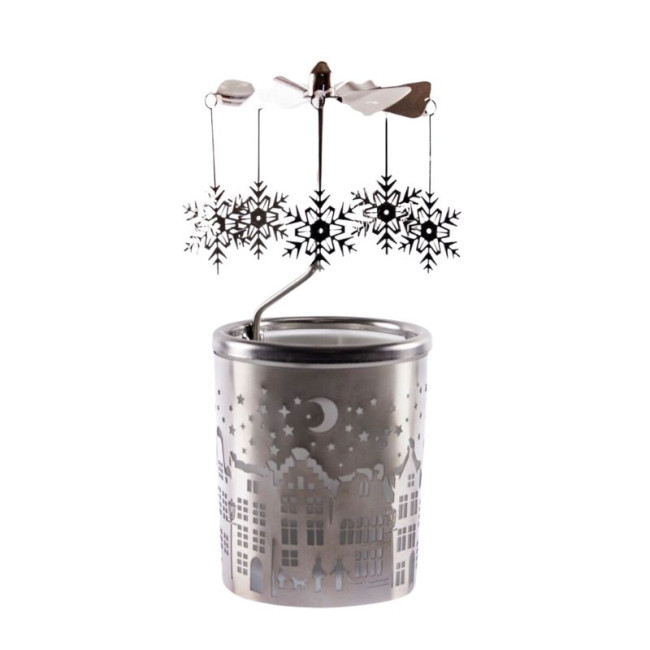 Carrousel à hélices Village en hiver, Kerzenfarm