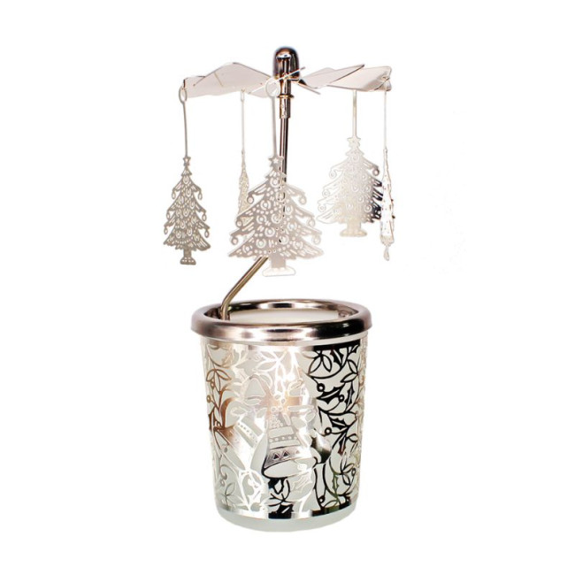 Carrousel à hélices Sapin de Noël, Kerzenfarm