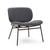 Fauteuil Kuji Anthracite, Athezza