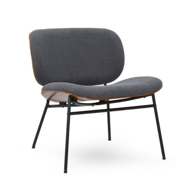 Fauteuil Kuji Anthracite, Athezza