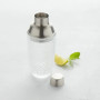 Shaker Cobbler inox et verre, Point Virgule