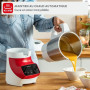 Blender Chauffant Soup&Plus Rouge 1100W, Moulinex