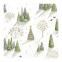 Serviettes en papier Decorated Tree, Ihr