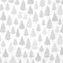 Serviettes en papier Nordic Forest Silver, Ihr