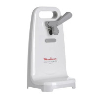 Ouvre-boîtes Électrique Open Matic Blanc 50W, Moulinex