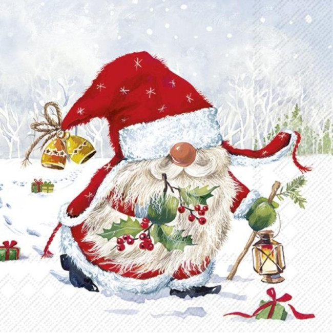 Serviettes en papier Chris, Ihr