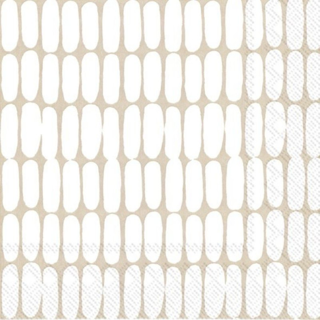 Serviettes en papier Alku Cream, Ihr