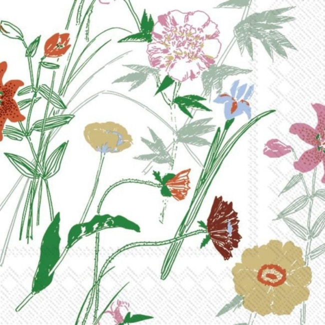 Serviettes en papier Puutarhakutsut, Ihr