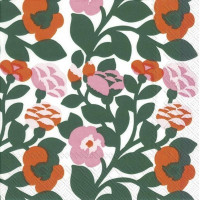 Serviettes en papier Green Green Orange, Ihr