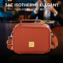 Sac Isotherme 4 L Elegant Brown, Umami