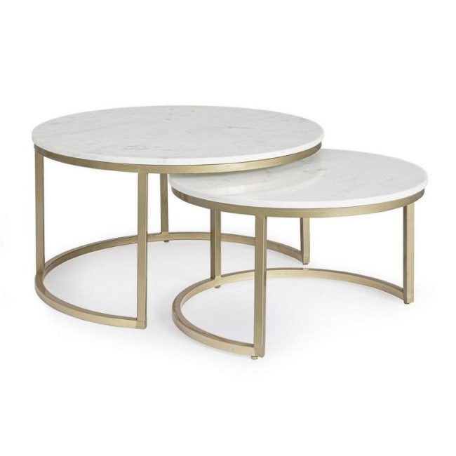 Set de 2 Tables Basses Phoenix, Bizzotto