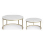 Set de 2 Tables Basses Phoenix, Bizzotto