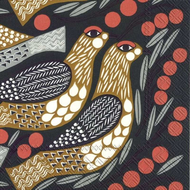 Serviettes en papier Kiiruna, Ihr