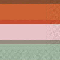 Serviettes en papier Hennika Orange, Ihr