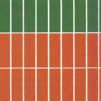 Serviettes en papier Tiliskivi Raita Orange, Ihr