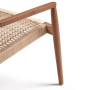 Fauteuil Lounge en teck Buco, Manufactori