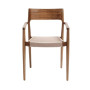 Fauteuil en teck Buco, Manufactori