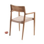 Fauteuil en teck Buco, Manufactori
