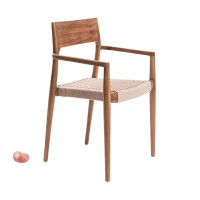 Fauteuil en teck Buco, Manufactori