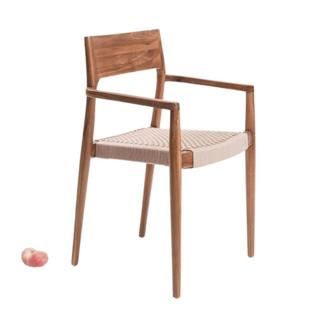 Fauteuil en teck Buco, Manufactori