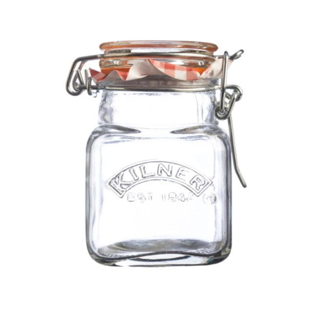 Pot à épices carré vide 70 ml, Kilner