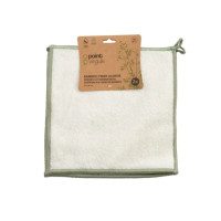 Lot de 2 chiffons en fibre de bambou, Point Virgule