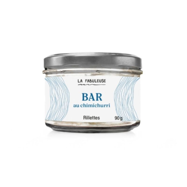 Rillettes de Bar au Chimichurri, Conserverie la Fabuleuse