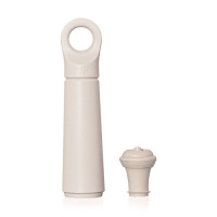 Pompe à Vin LOOP Sable avec Bouchon, Vacu Vin