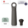 Pompe à Vin LOOP Graphite avec Bouchon, Vacu Vin