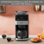 Cafetière Filtre Programmable, Broyeur à Grains Intégré Grind Aroma, KRUPS