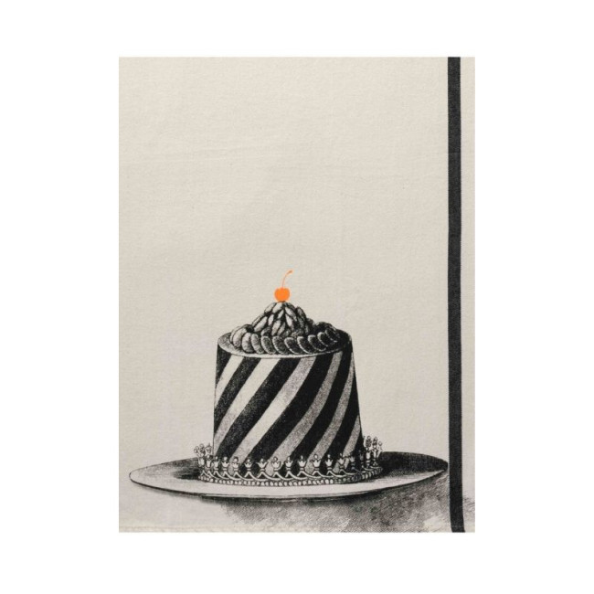 Torchon Coton Bio Charlotte Ecru, La Cerise sur le Gâteau