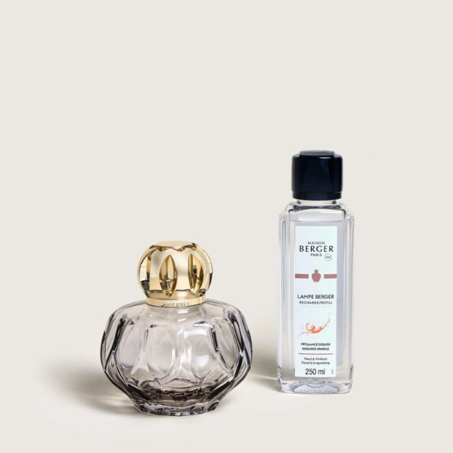 Coffret Lampe Berger Rosalie Grise, Maison Berger