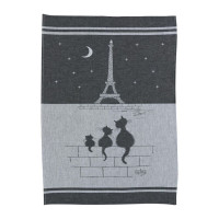 Torchon Chats Tour Eiffel Ombre, Winkler