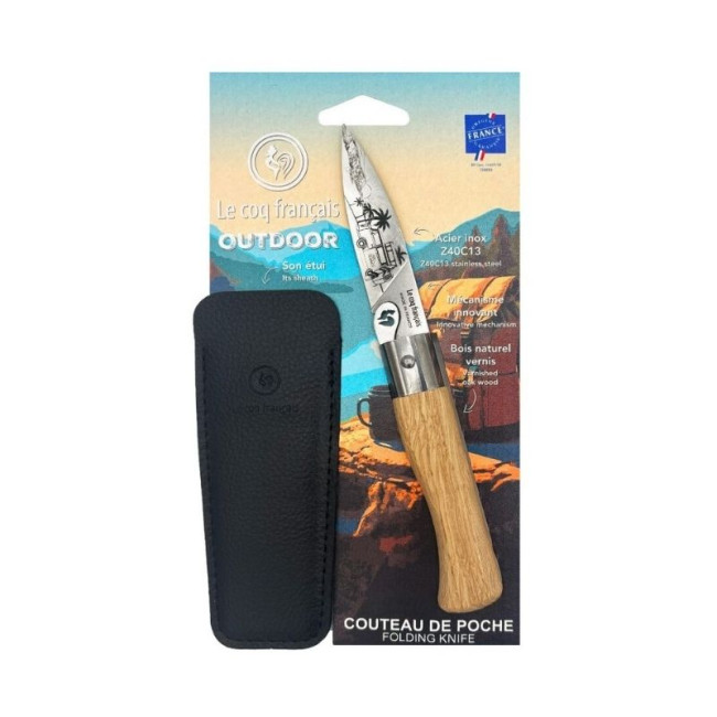 Couteau de poche Van Life, Le Coq Français