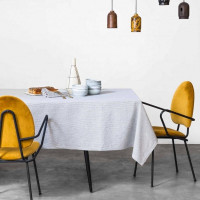 Nappe en coton Finette Caviar, La Cerise sur le Gâteau