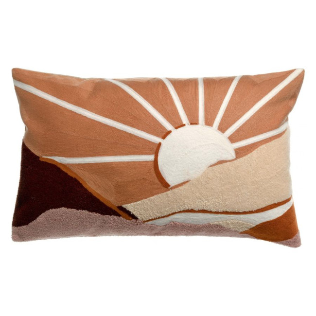 Coussin brodé Elie 40 x 65 cm, Vivaraise