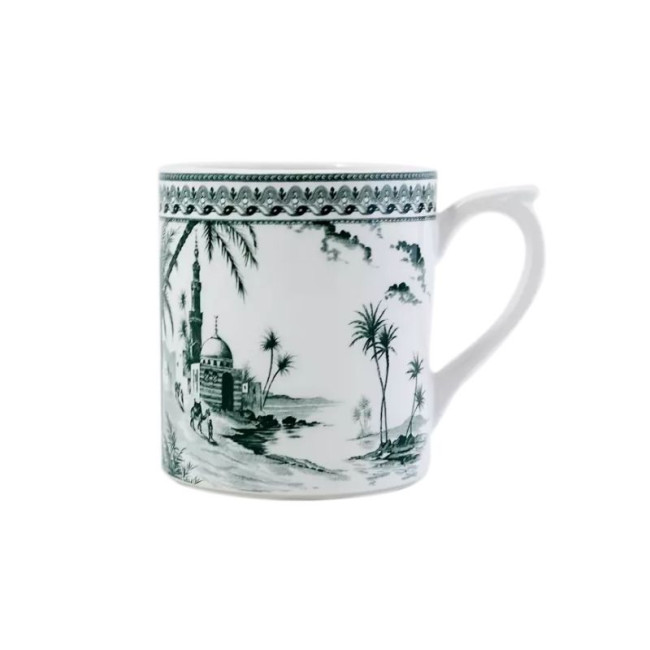 Mug Les Dépareillées Vert, Faïencerie de Gien