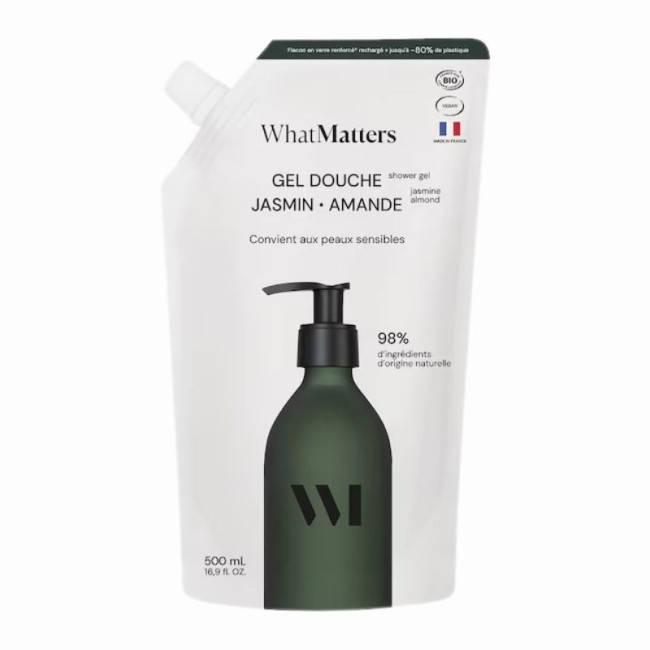 Recharge Gel douche Jasmin Amande, What Matters