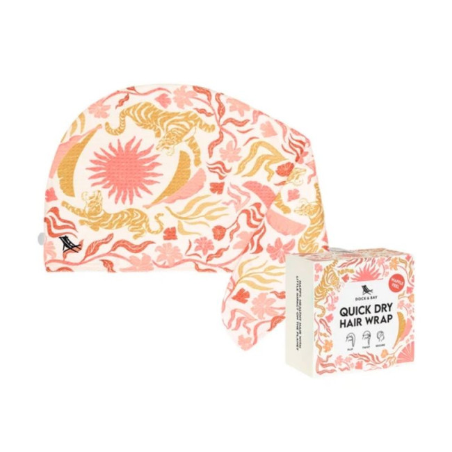 Serviette à cheveux Gaufrée, Dock & Bay