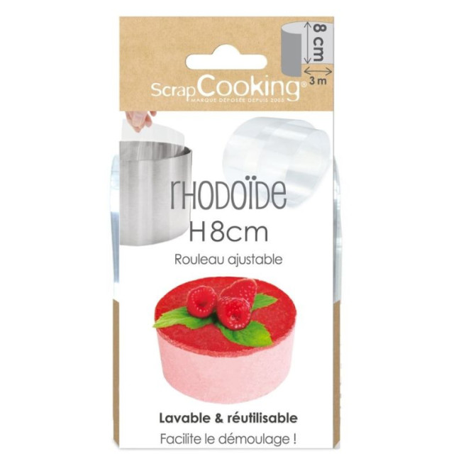 Ruban Rhodoïde 3m, ScrapCooking