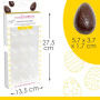 Moule rigide Chocolat oeufs, ScrapCooking